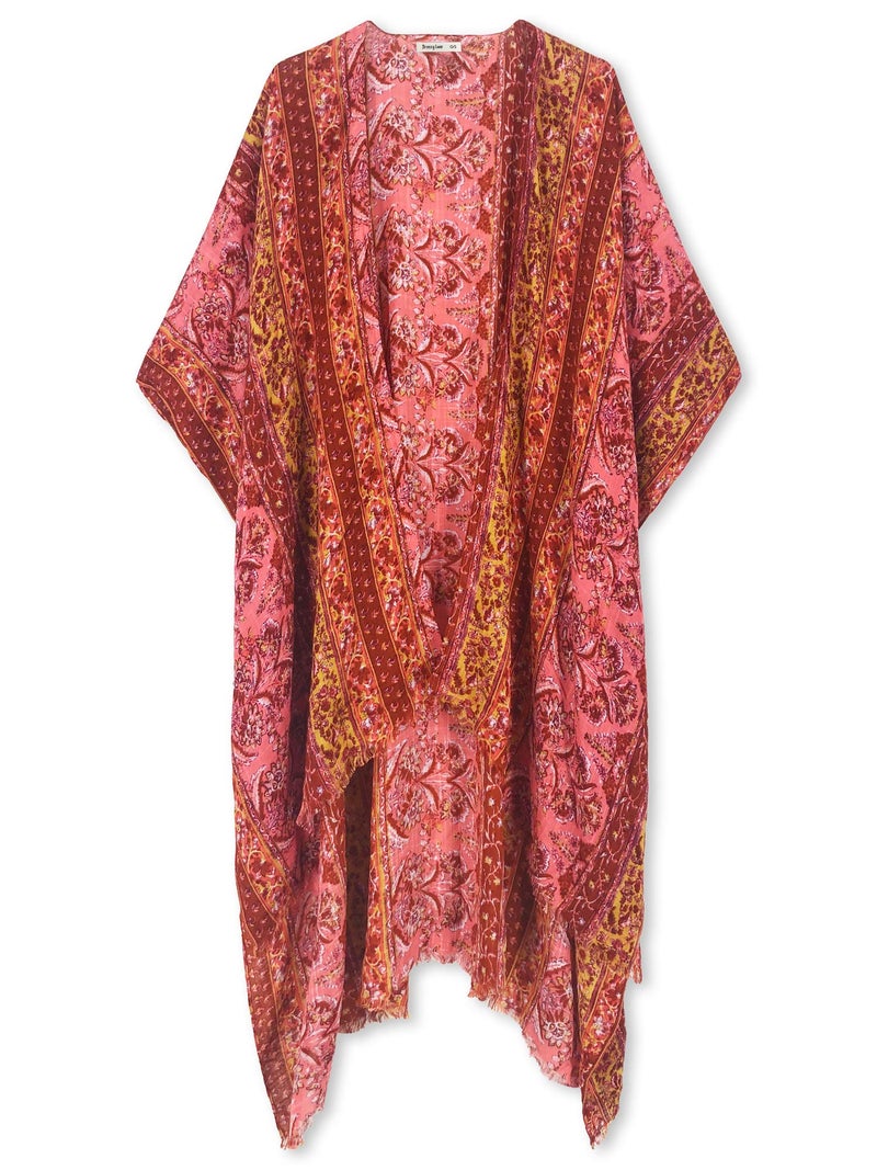 Breezy Lane Beach Coverup for Women Boho Clothes Summer Kimono Cardigans Swimsuit Cover Up for Vacation Holiday - Image 4